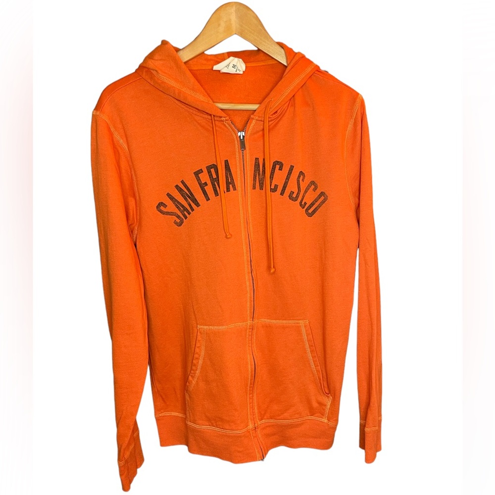 COPY - Orange San Francisco Hoodie size M